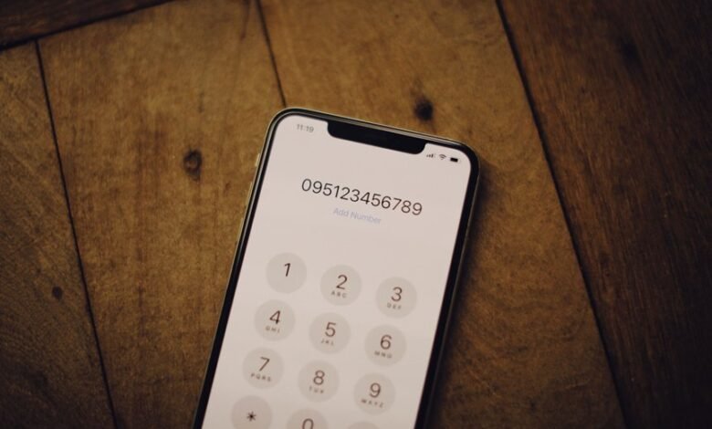 unknown caller phone number